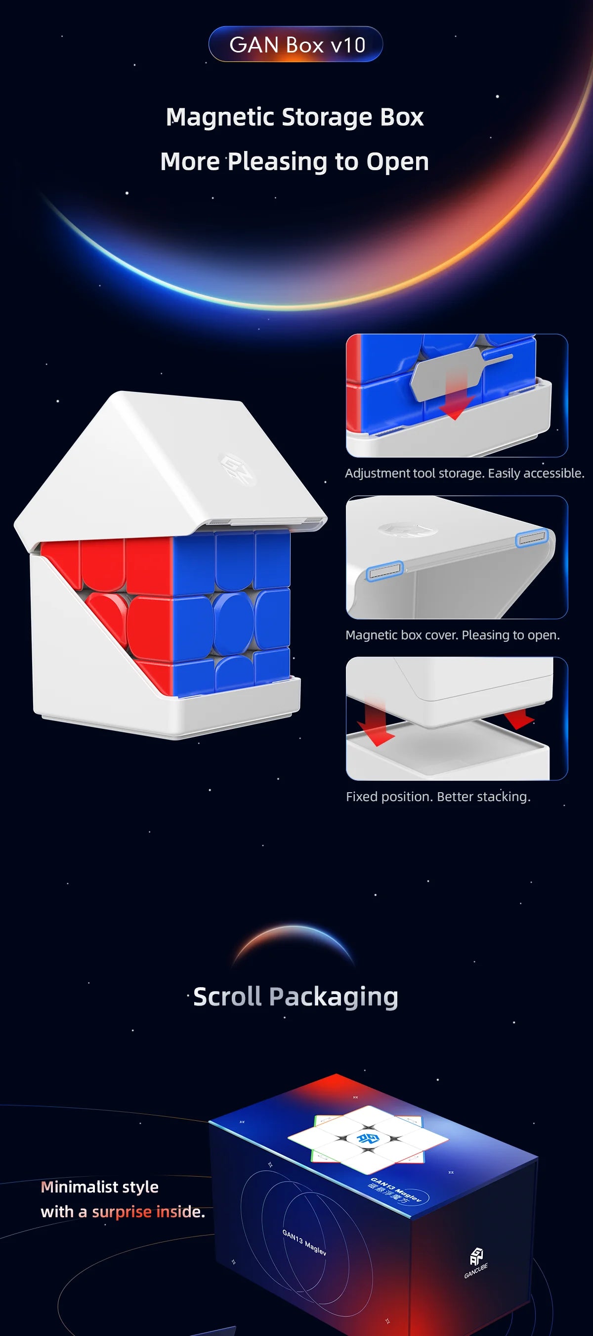 GAN 13 Maglev Speed cube 3x3