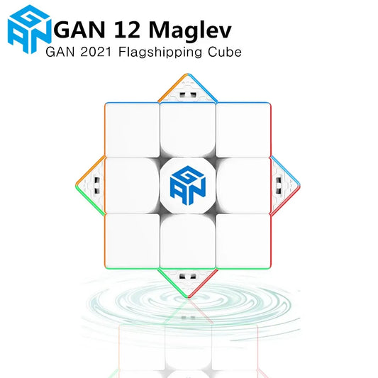 GAN 12 Maglev UV  3x3 Magnetic Magic Stickerless